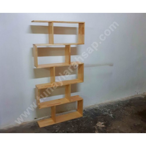 dg003 Ahşap Özel Tasarım Kitaplık